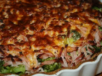 Broccolitærte med skinke, billede 8