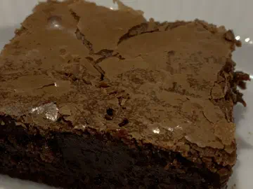 Brownie med saltede cashewnødder, billede 4