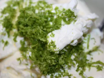 Cheesecake med hindbær og lime, billede 3
