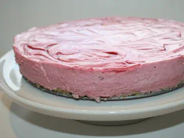 Cheesecake med hindbær og lime, billede 1