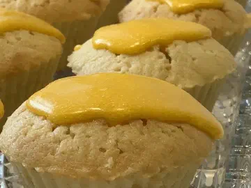 Citronmuffins med syrlig glasur, billede 10
