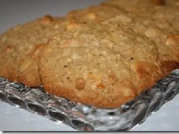 Cookies med peanuts og hvid chokolade, billede 1