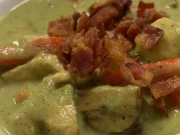 Grøn suppe med kylling og grøntsager, billede 7