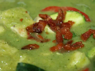 Grøn suppe med kylling og grøntsager, billede 8