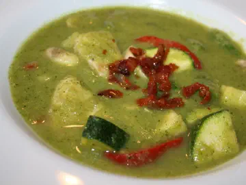 Grøn suppe med kylling og grøntsager, billede 9