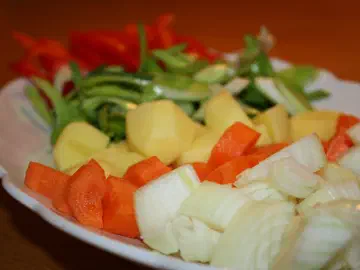 Karrysuppe med kylling og grøntsager, billede 2