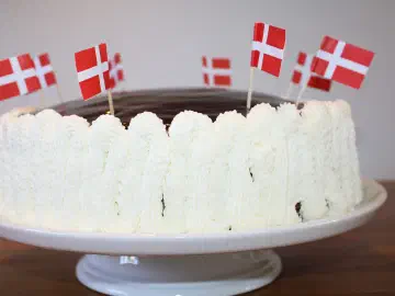 Lagkage med toblerone og banan, billede 4