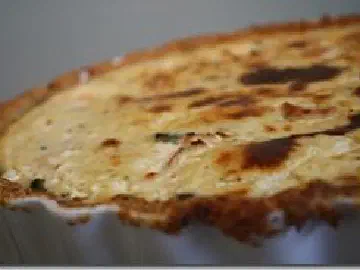 Laksetærte med spinat, billede 4