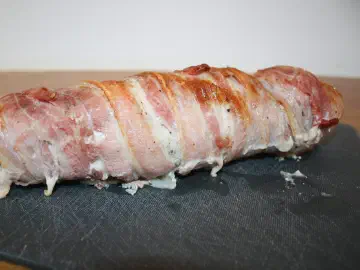 Mørbrad med pikantost og bacon, billede 4