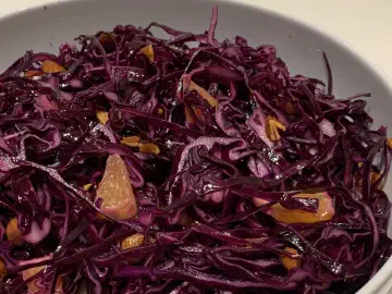 Rødkålssalat med appelsin, billede 12