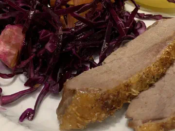 Rødkålssalat med appelsin, billede 13
