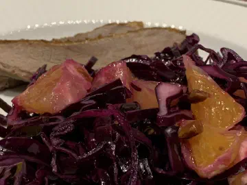 Rødkålssalat med appelsin, billede 15