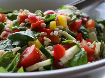Salat med perlebyg, billede 1
