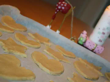 Småkager til udstiksforme, billede 2